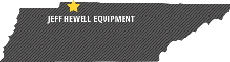 Jeff Hewell Equipment located in northern Tennessee